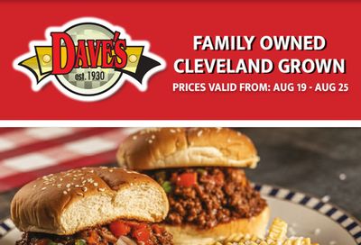 Dave's Markets Weekly Ad August 19 - 25, 2026
