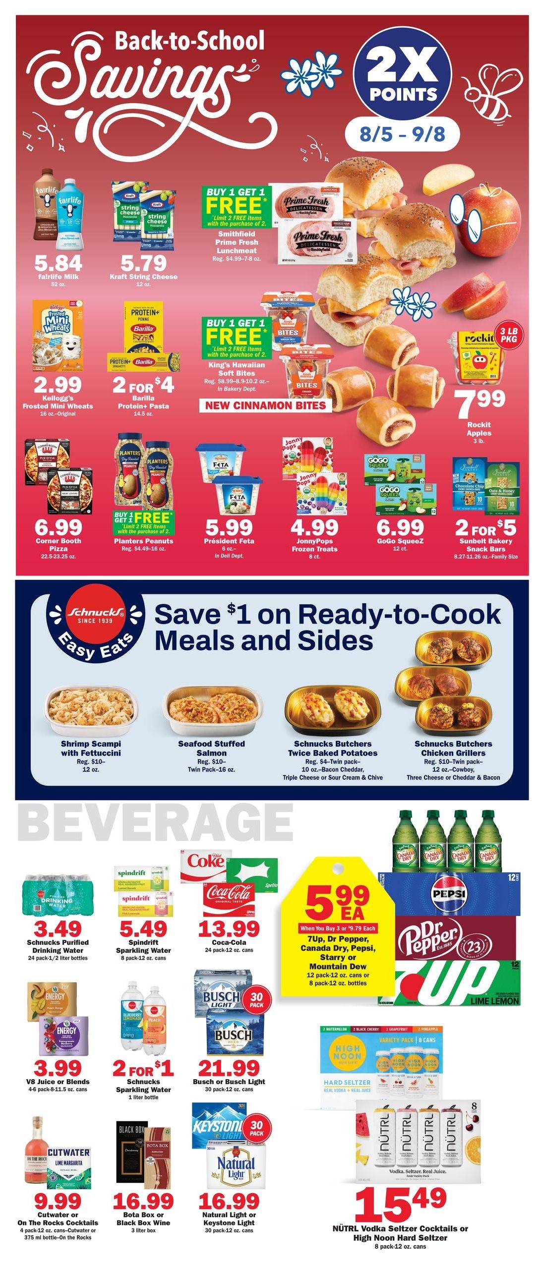 Schnucks (Rockford–Shirland Area, IL–WI) Weekly Print Weekly Ad August 26 - September 1, 2026