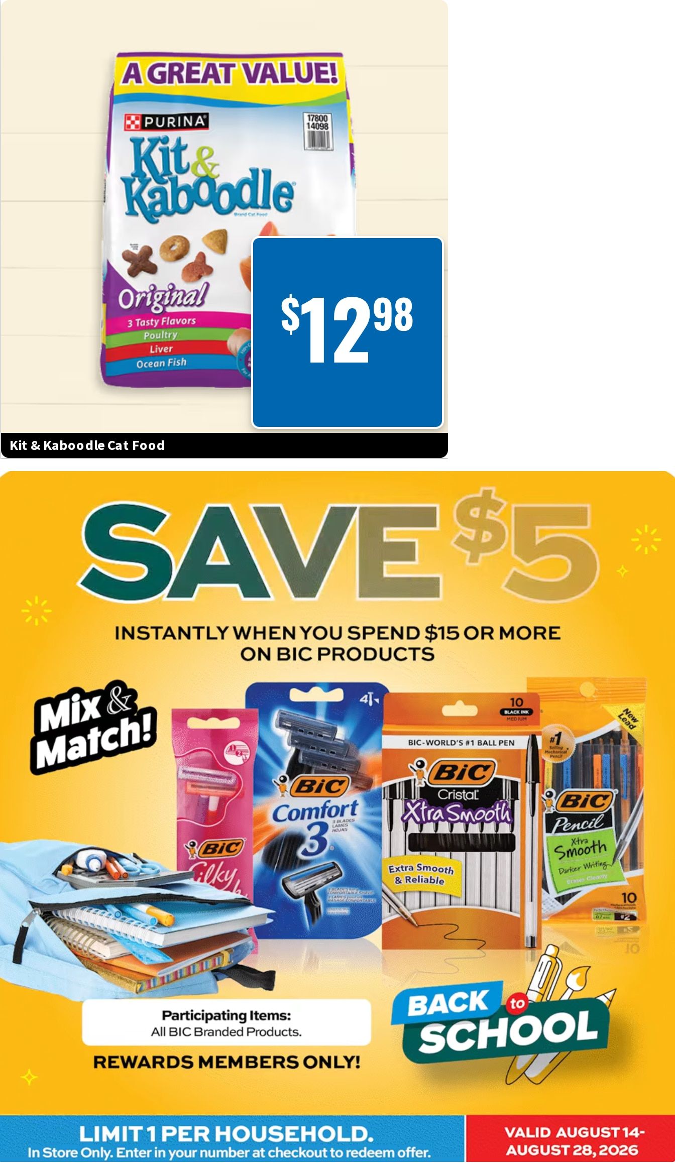 Zak's Supercenter Weekly Ad August 20 - 26, 2026