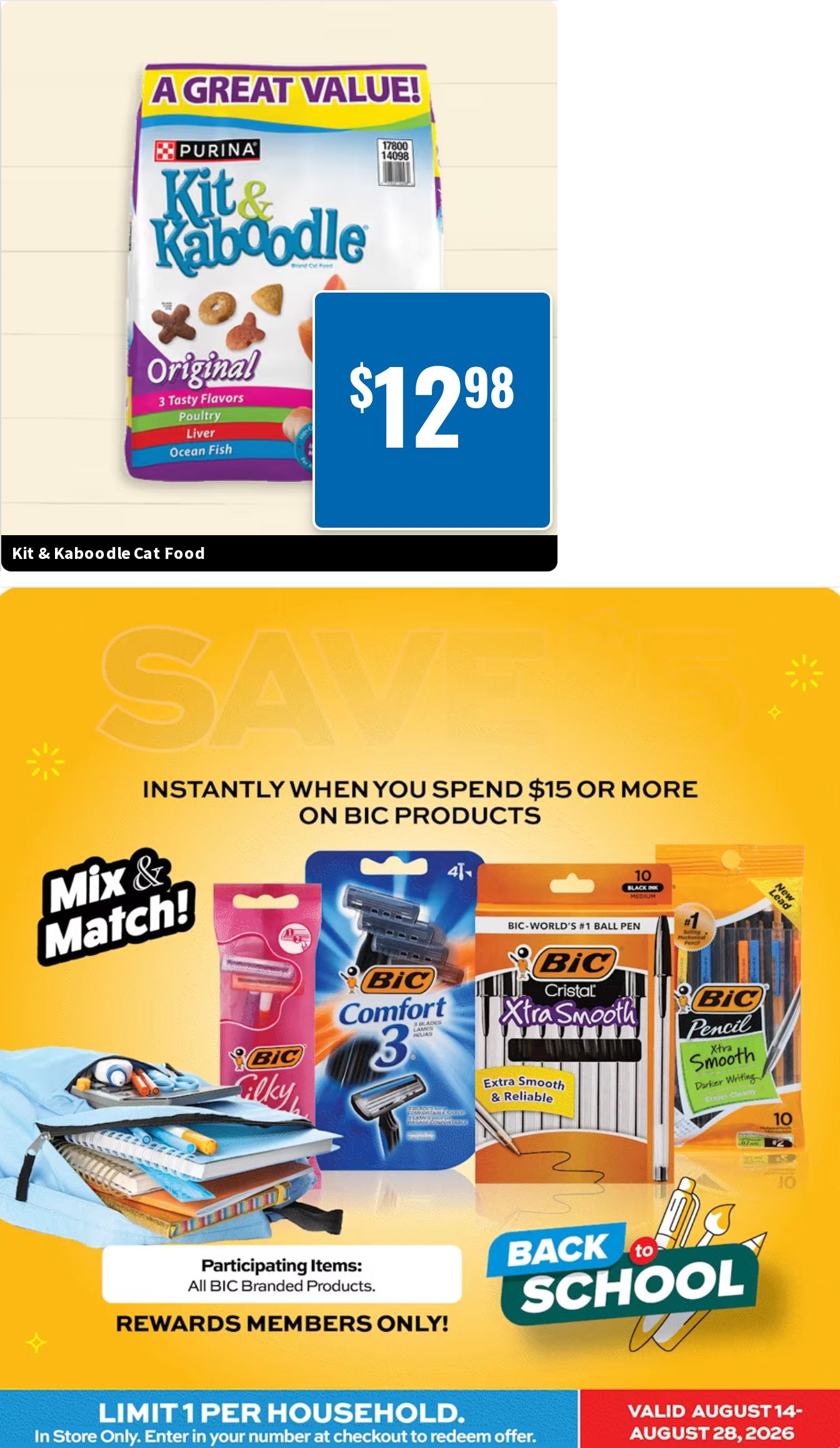 Zak's Supercenter Weekly Ad August 20 - 26, 2026