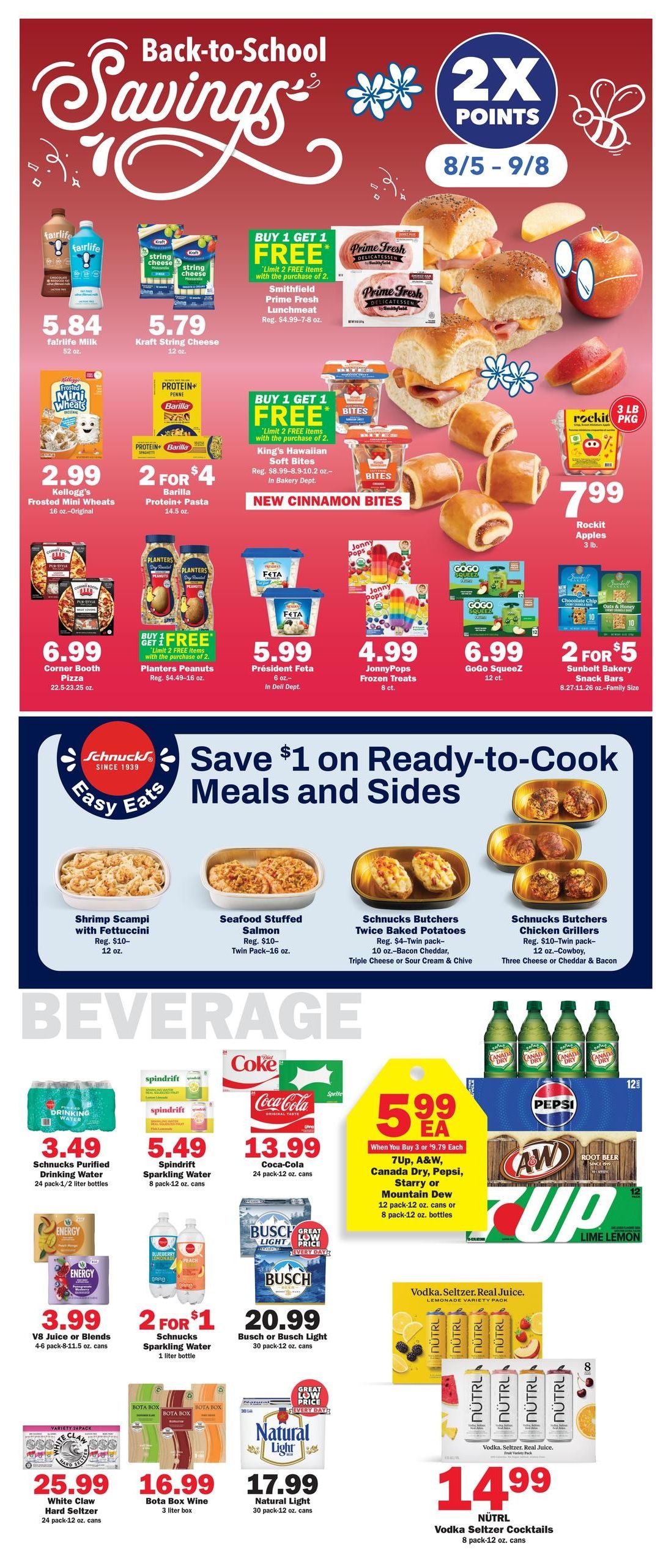 Schnucks (Perryville–Doe Run Area, MO) Weekly Print Weekly Ad August 26 - September 1, 2026
