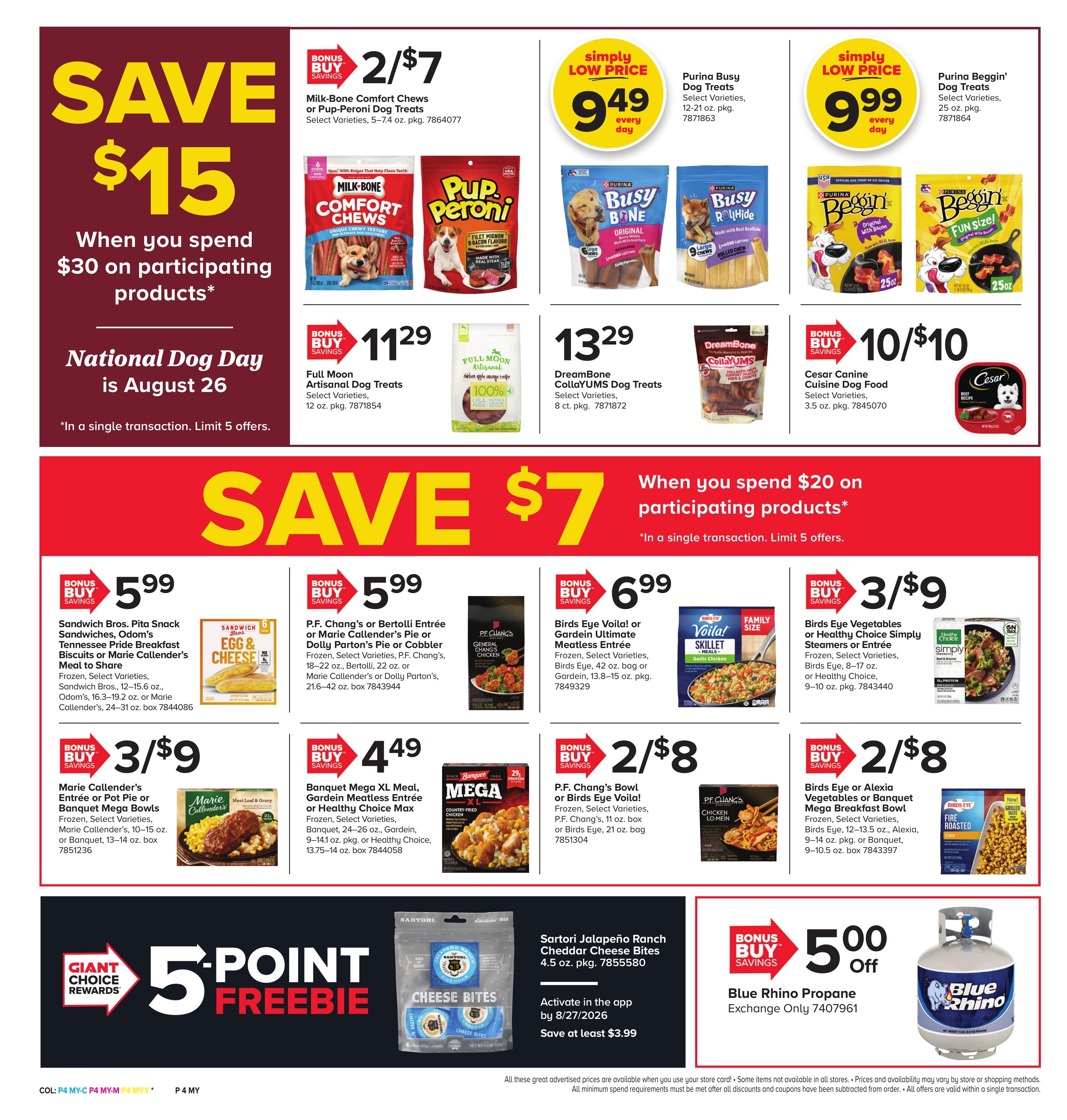 Giant Food Stores (MD, PA, WV) Weekly Ad August 21 - 27, 2026