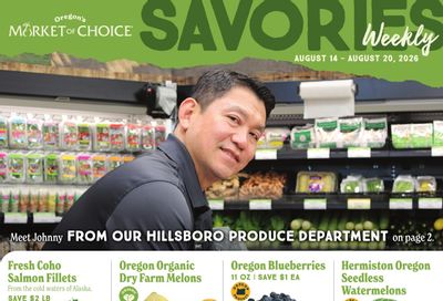 Market of Choice Weekly Specials Weekly Ad August 14 - 20, 2026