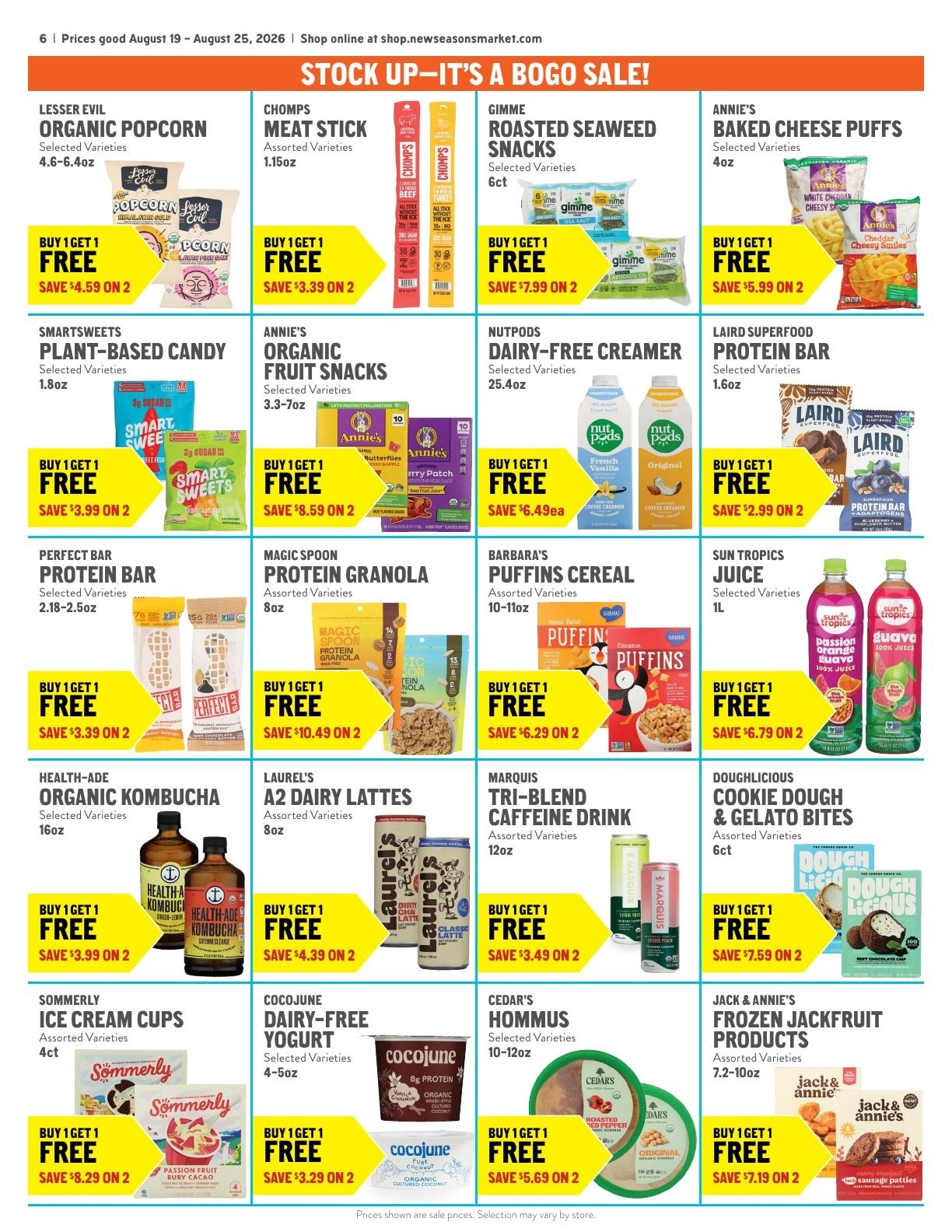 New Seasons Market Weekly Ad August 19 - 25, 2026