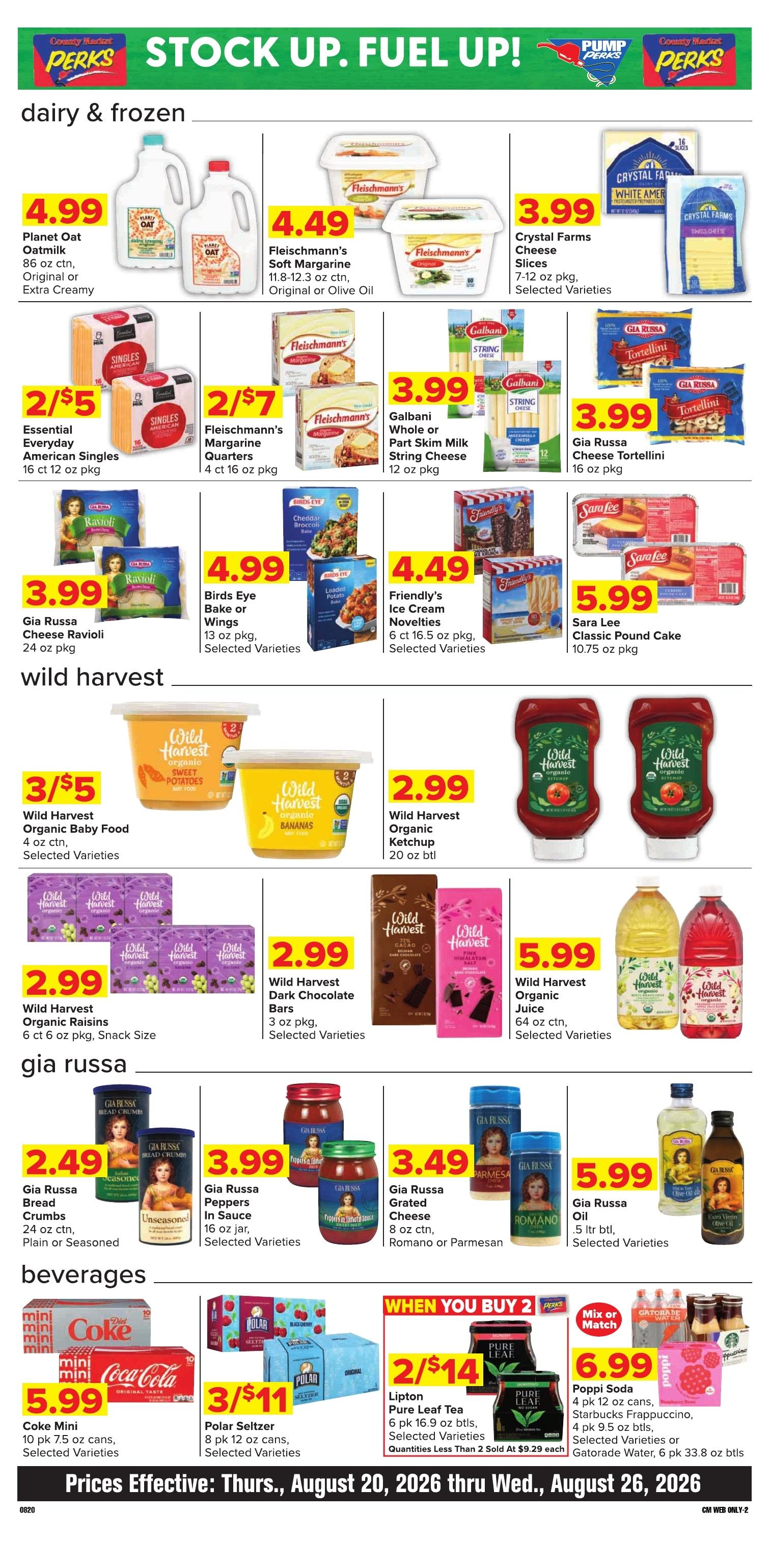 Grove City County Market Weekly Ad August 20 - 26, 2026