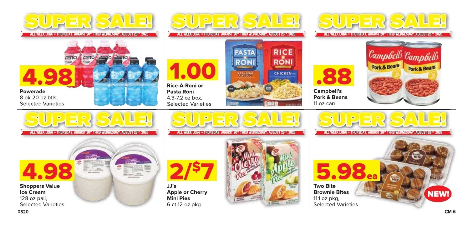 Grove City County Market Weekly Ad August 20 - 26, 2026