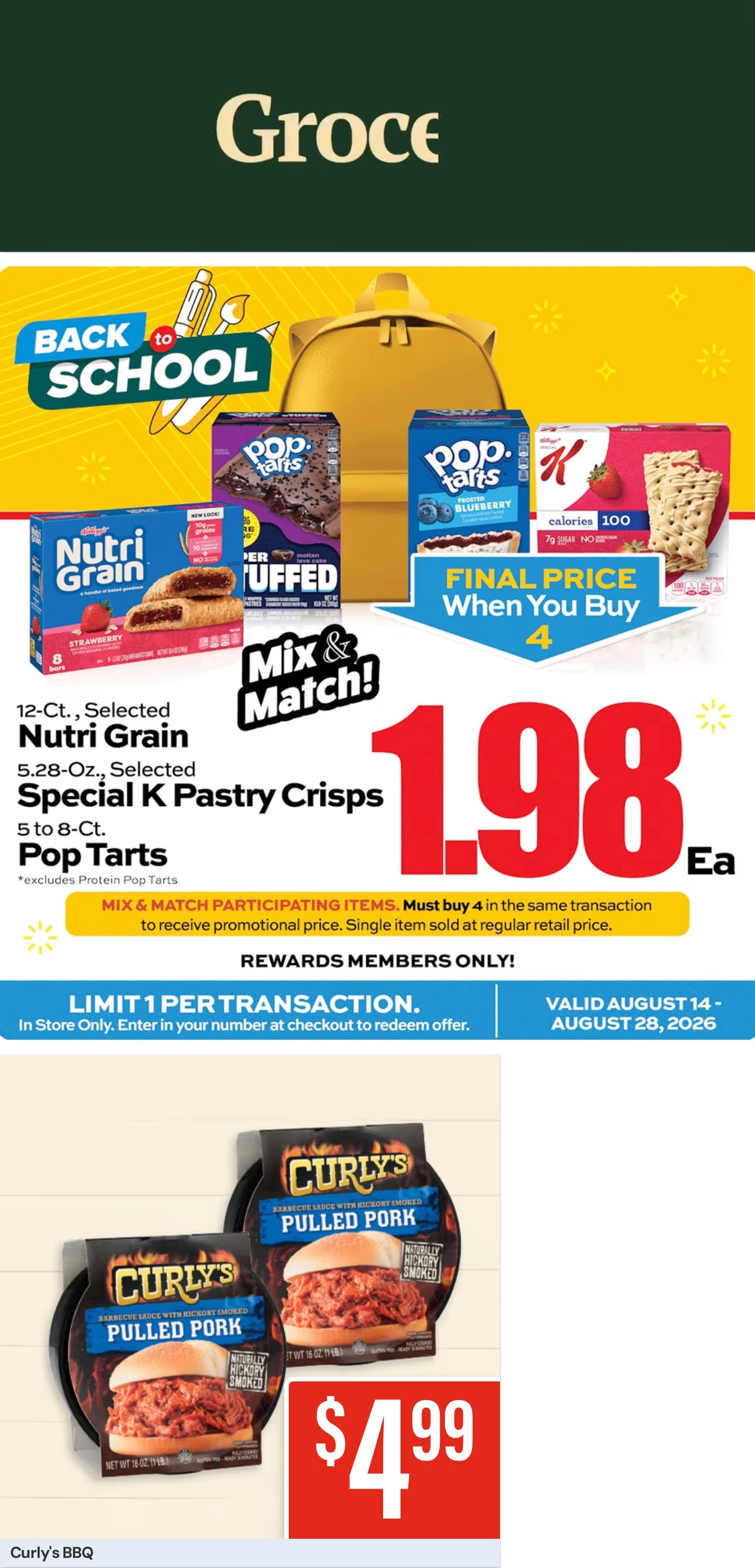 Quality Foods Tri County Weekly Ad August 19 - 25, 2026
