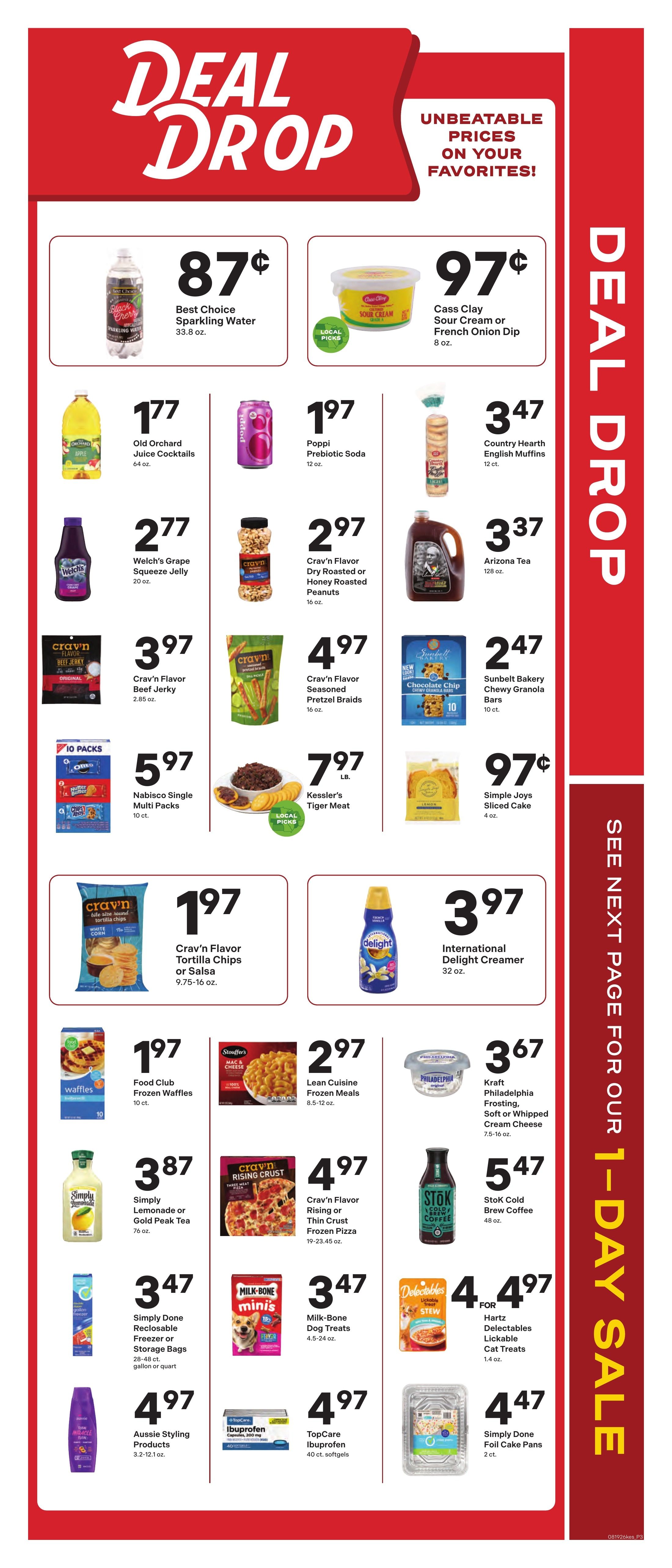 Kessler's Grocery Weekly Ad August 19 - 25, 2026