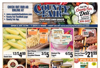 County Fair Food Stores (Dell Rapids, SD) Weekly Ad August 19 - 25, 2026