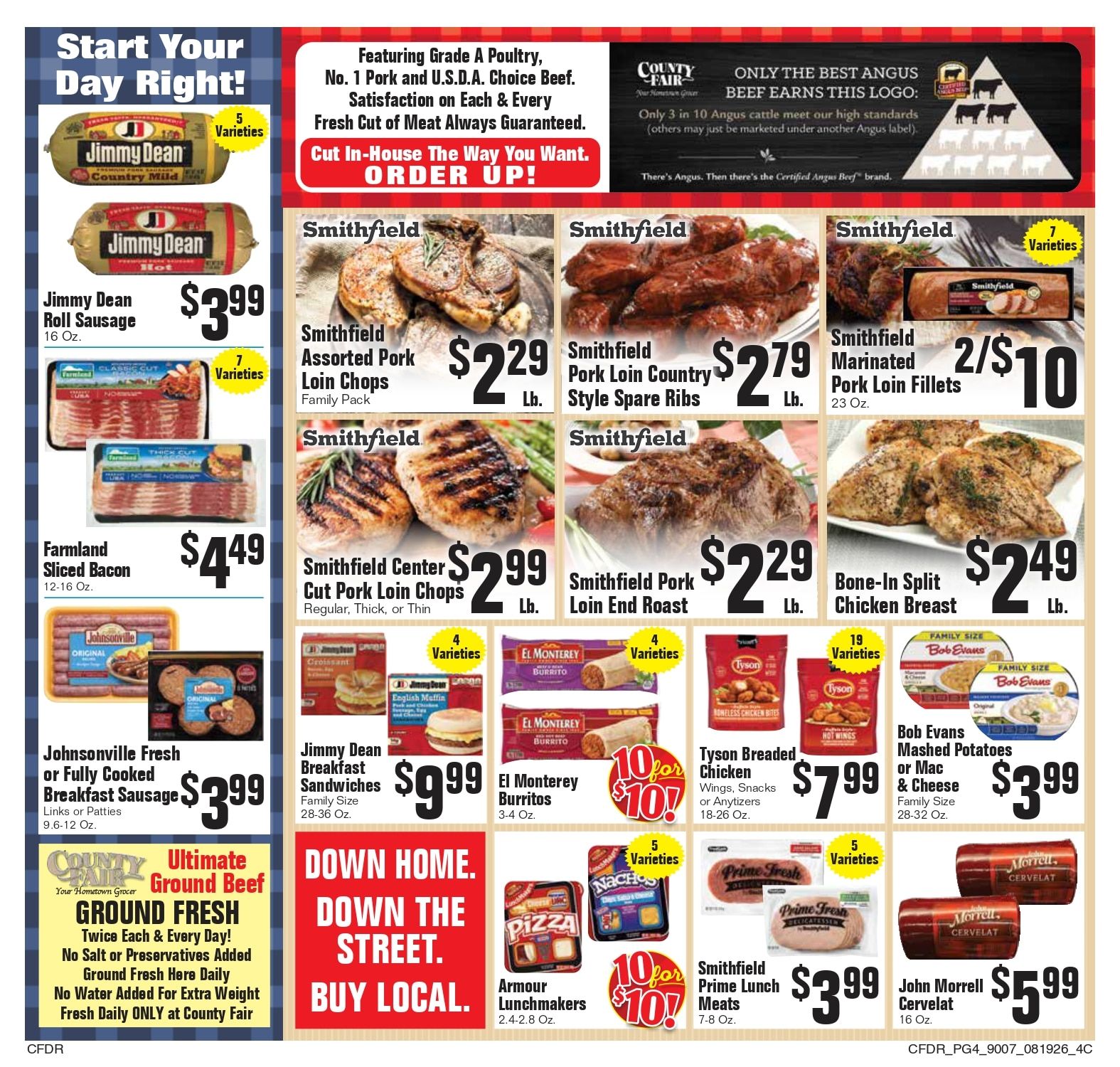 County Fair Food Stores (Dell Rapids, SD) Weekly Ad August 19 - 25, 2026