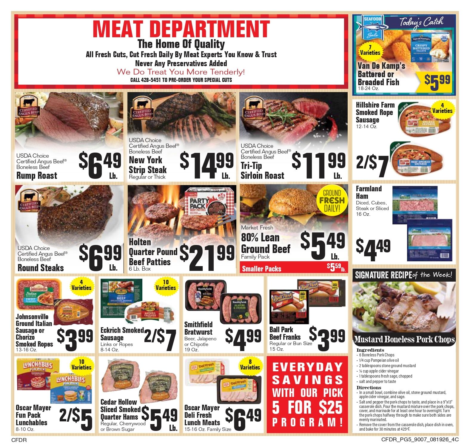 County Fair Food Stores (Dell Rapids, SD) Weekly Ad August 19 - 25, 2026