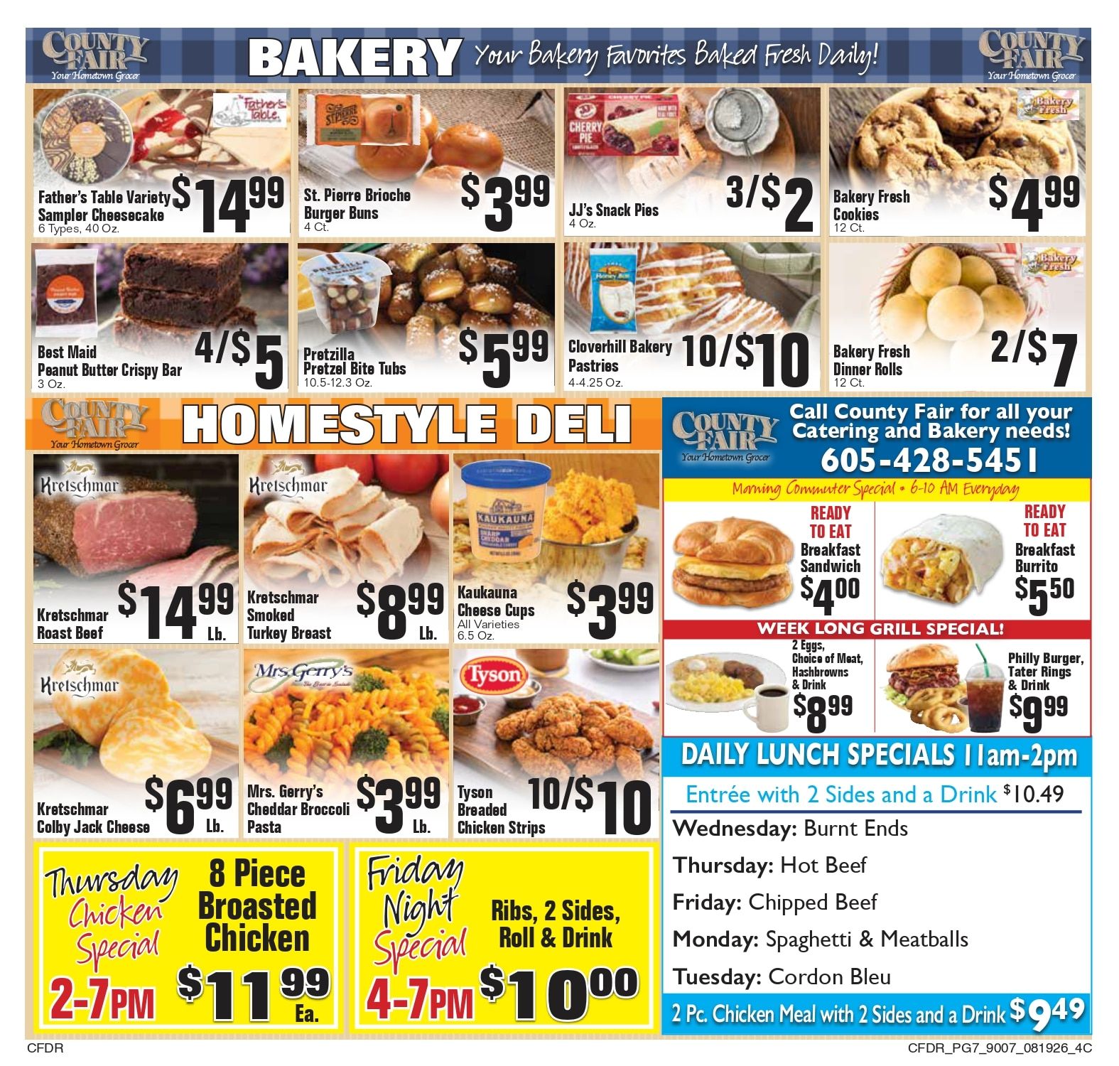 County Fair Food Stores (Dell Rapids, SD) Weekly Ad August 19 - 25, 2026