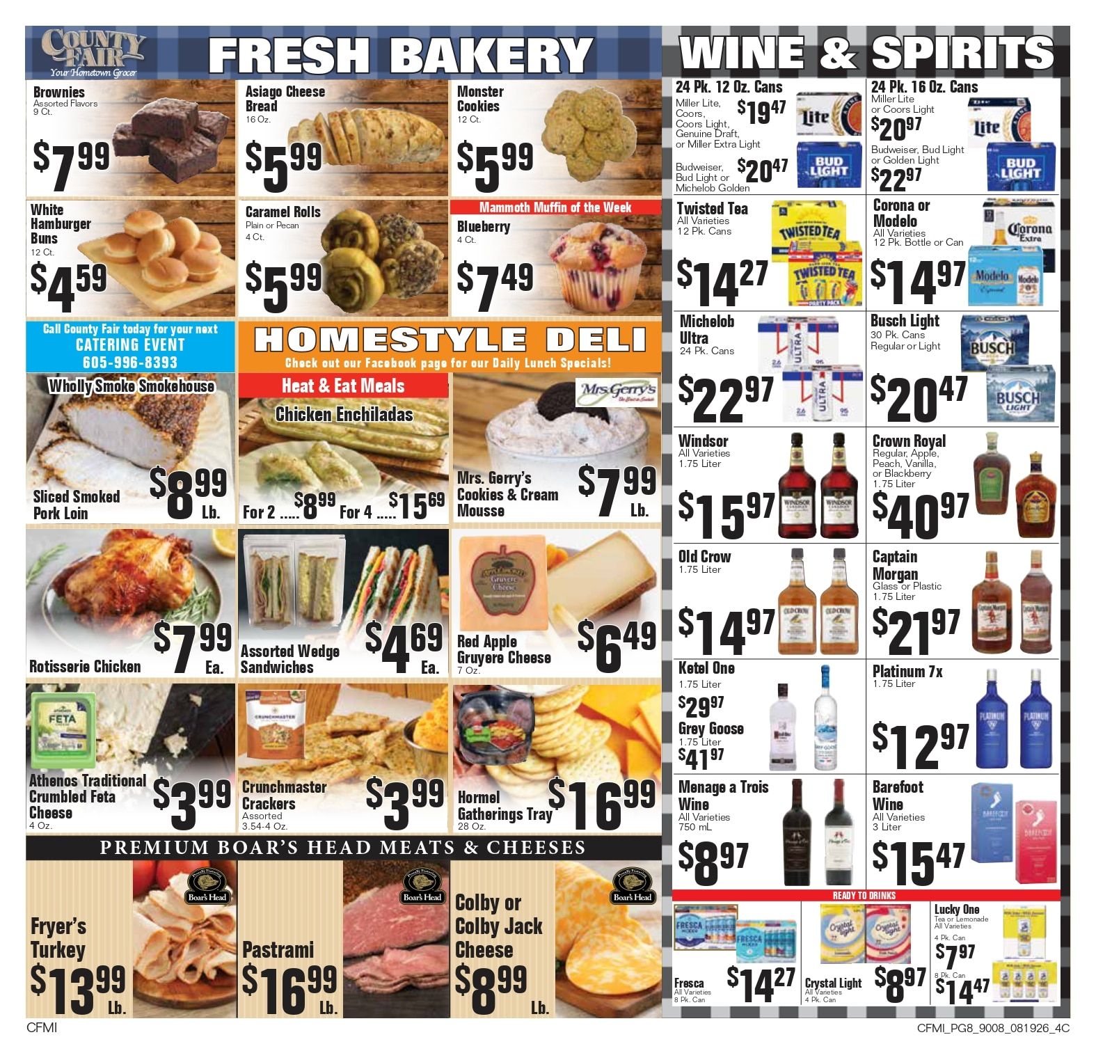 County Fair Food Stores (Mitchell, SD) Weekly Ad August 19 - 25, 2026