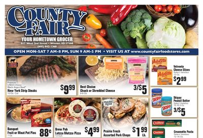 County Fair Food Stores (Winner, SD) Weekly Ad August 19 - 25, 2026