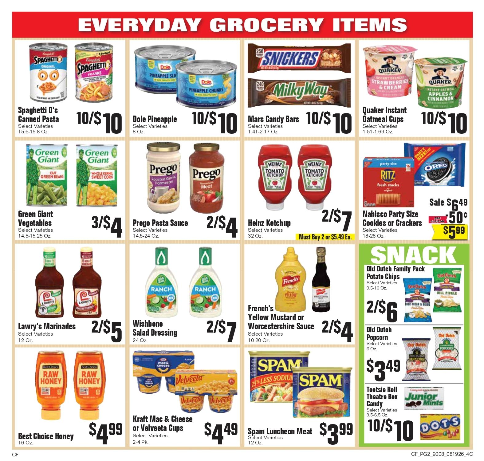 County Fair Food Stores (Winner, SD) Weekly Ad August 19 - 25, 2026