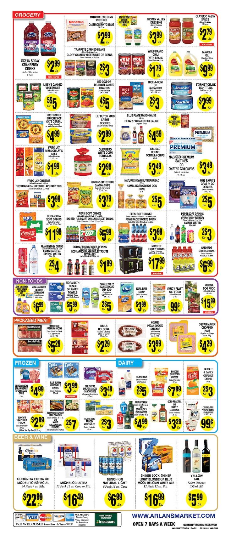 Arlan's Market (Freeport and other locations, TX) Weekly Ad August 19 - 25, 2026