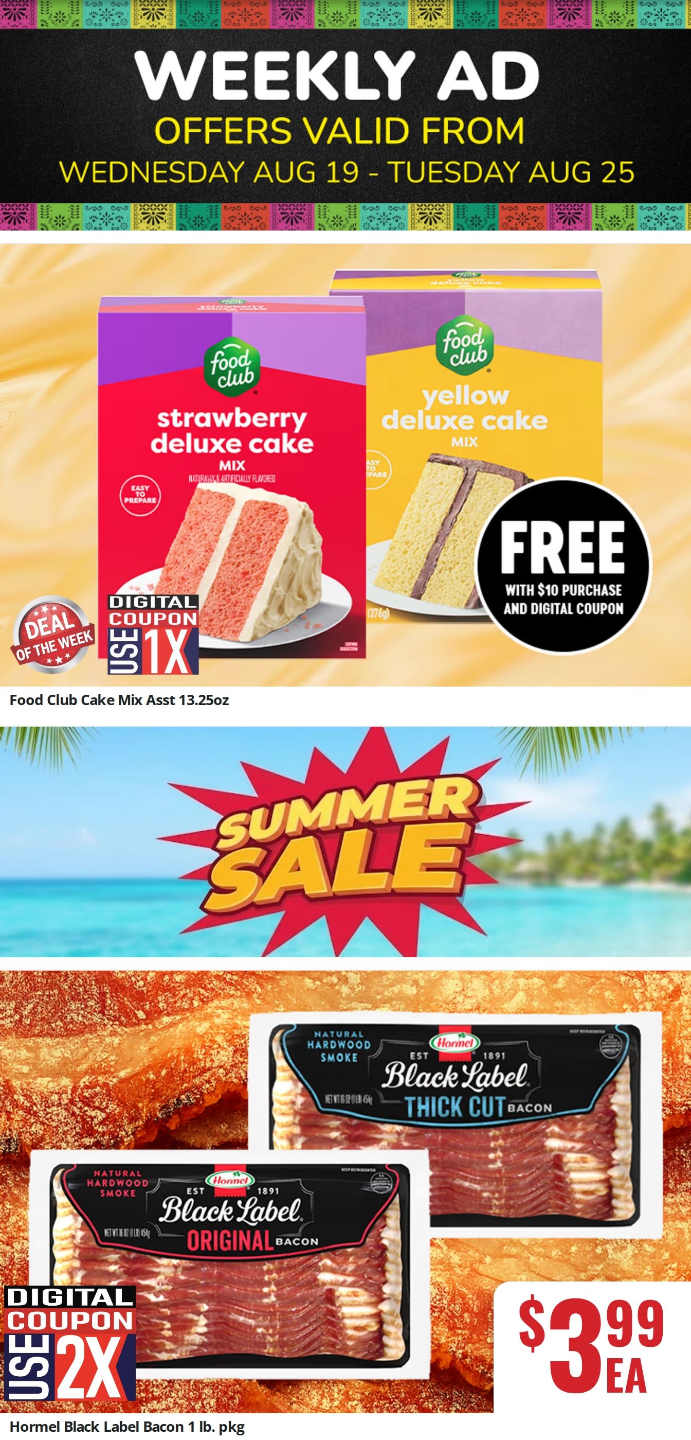 Fiesta Foods Weekly Ad August 19 - 25, 2026