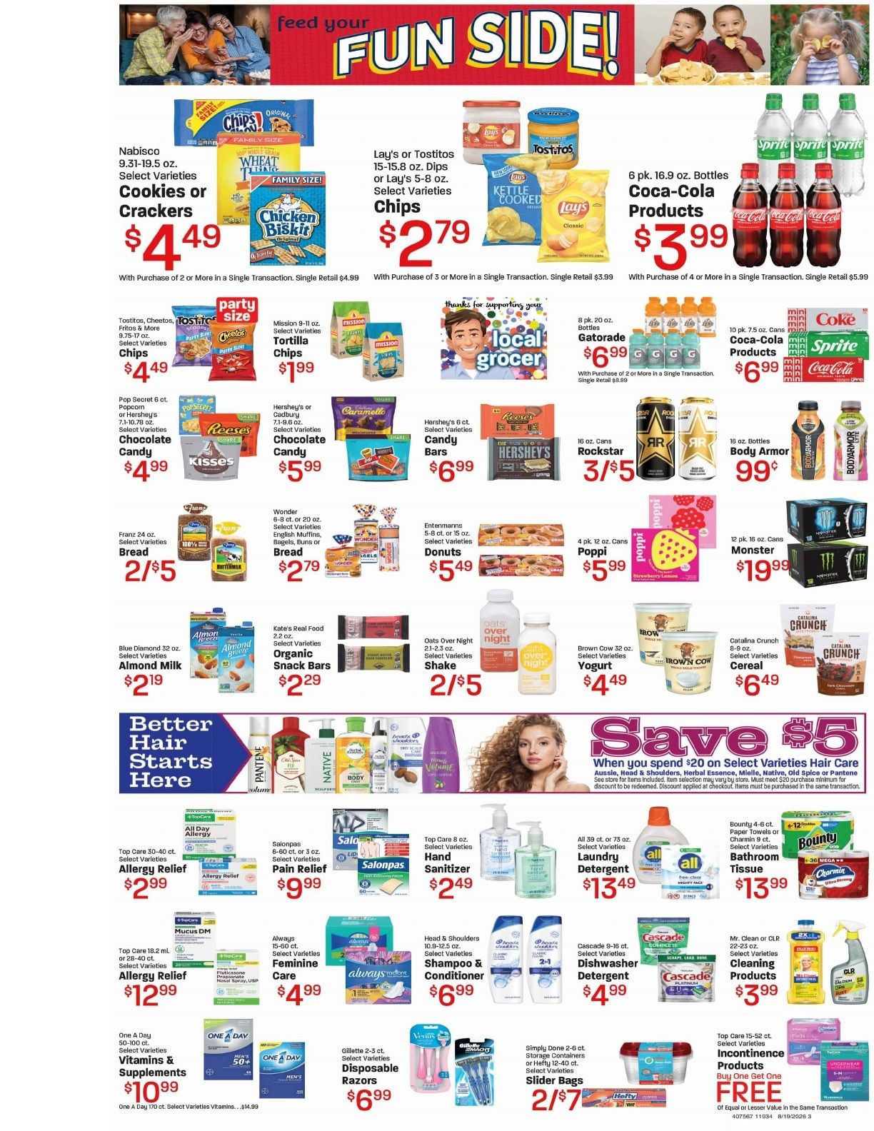 Davis Food & Drug (La Verkin, UT) Weekly Ad August 19 - 25, 2026