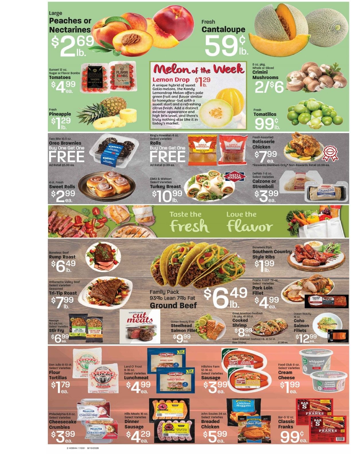 Davis Food & Drug (Vernal, UT) Weekly Ad August 19 - 25, 2026