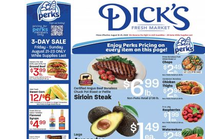 Dick's Market (Bountiful, UT) Weekly Ad August 19 - 25, 2026