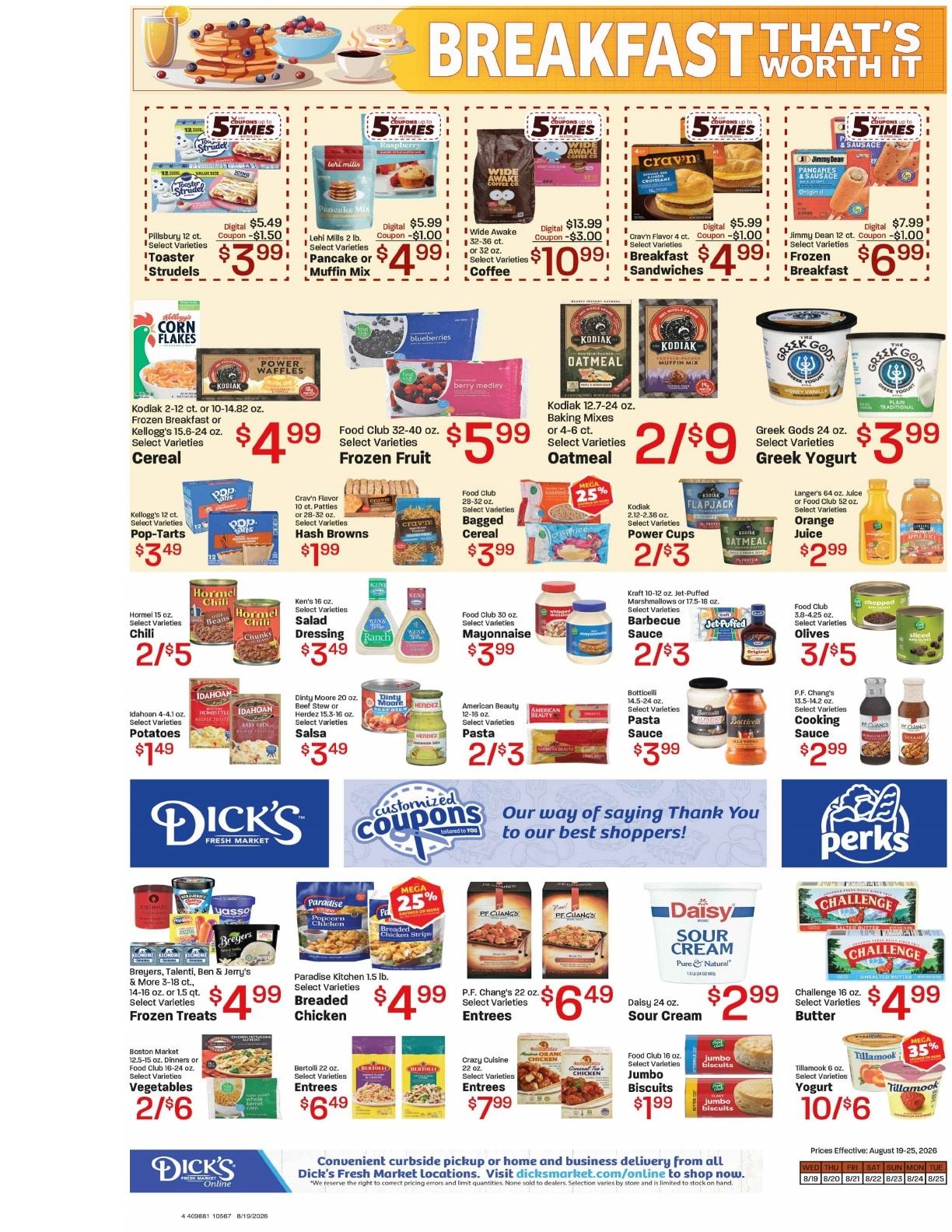 Dick's Market (Bountiful, UT) Weekly Ad August 19 - 25, 2026