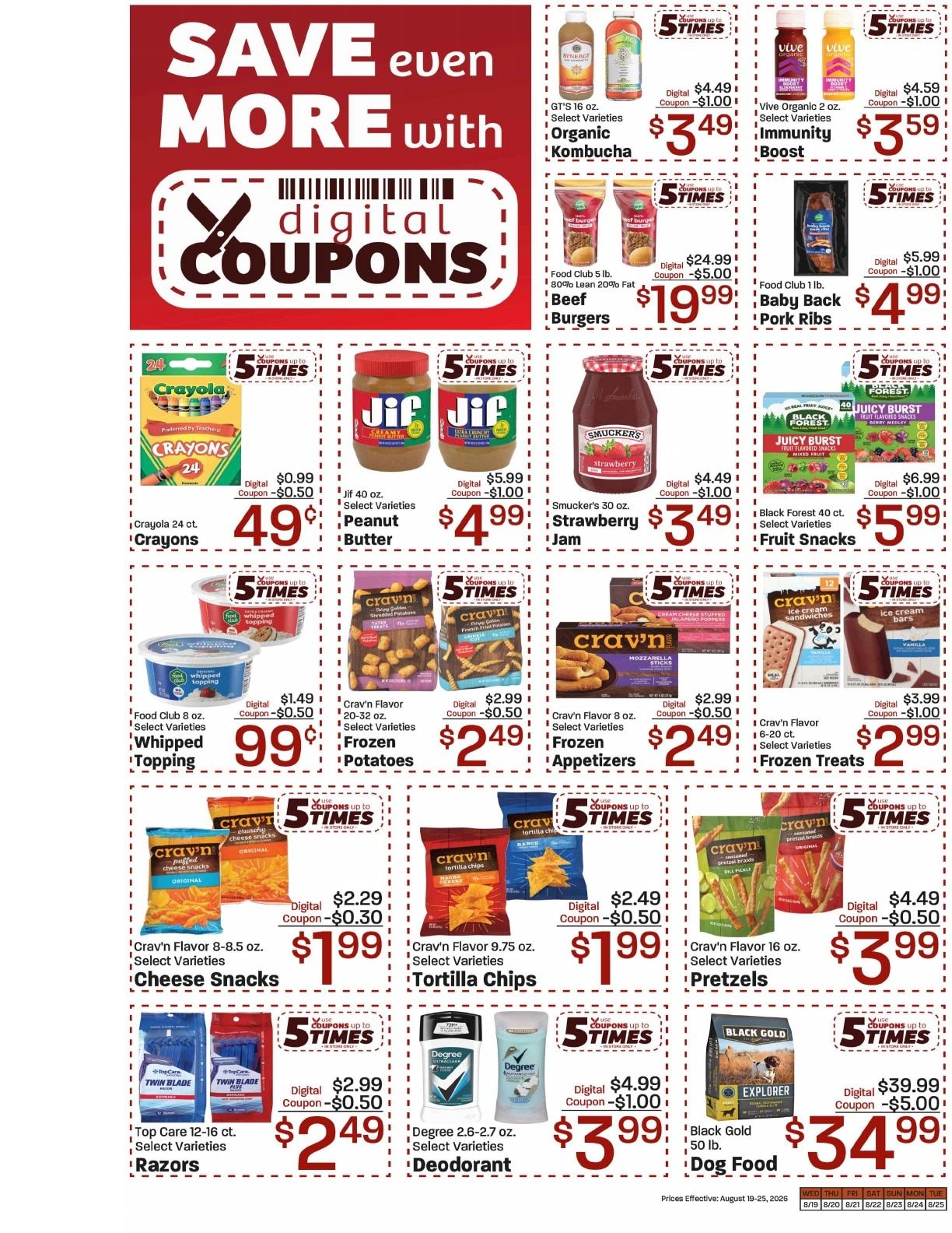 Dick's Market (Bountiful, UT) Weekly Ad August 19 - 25, 2026