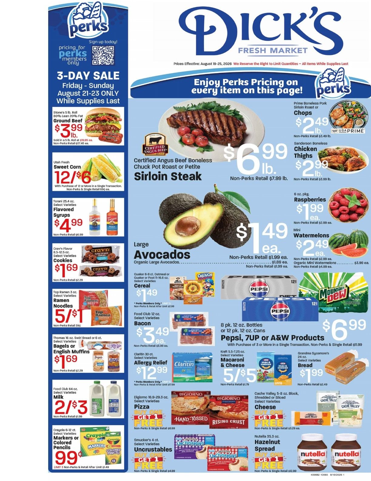 Dick's Market (Centerville, UT) Weekly Ad August 19 - 25, 2026
