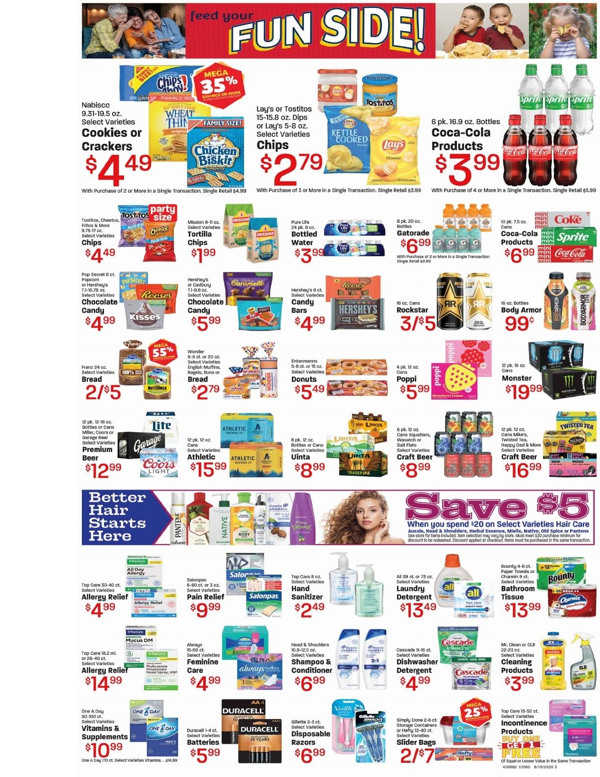 Dick's Market (Centerville, UT) Weekly Ad August 19 - 25, 2026
