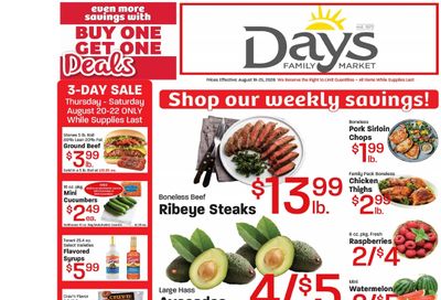Day's Market Weekly Ad August 19 - 25, 2026