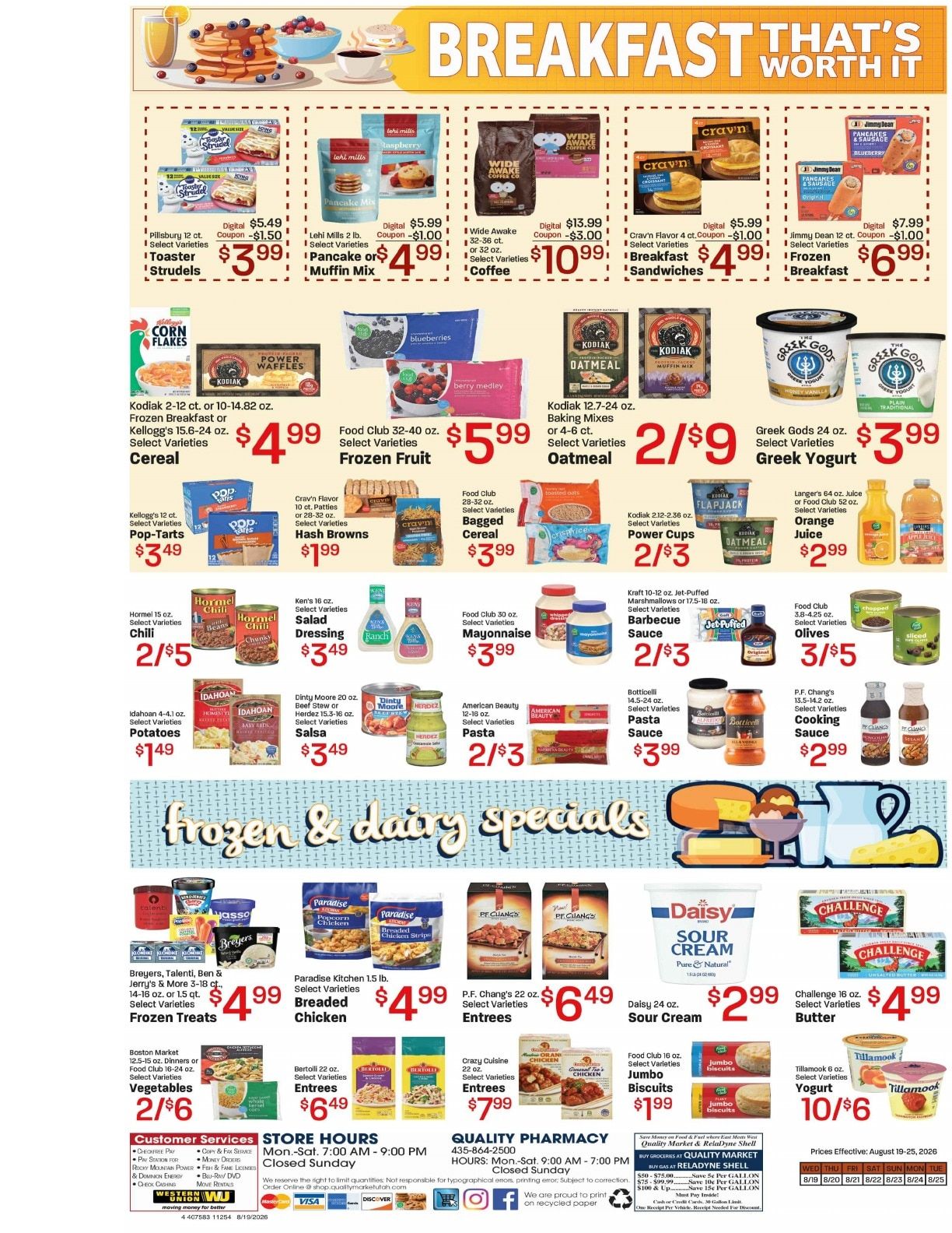 Quality Market Weekly Ad August 19 - 25, 2026