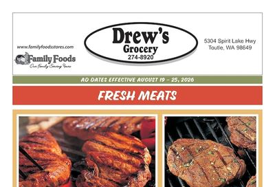 Drew's Grocery Weekly Ad August 19 - 25, 2026