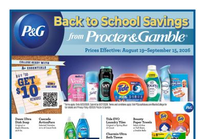 A & J Select Market Weekly Ad August 19 - September 15, 2026