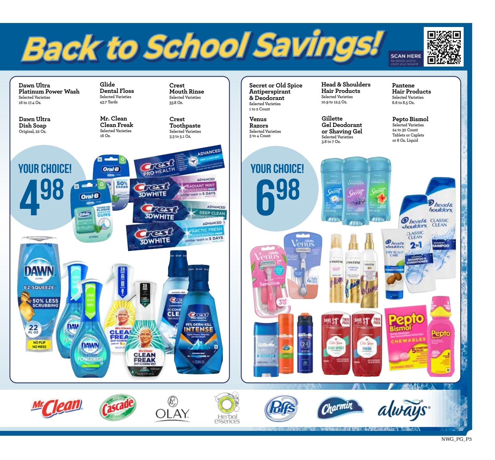A & J Select Market Weekly Ad August 19 - September 15, 2026