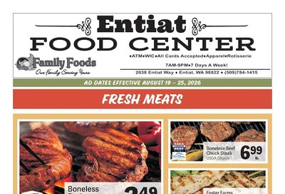 Entiat Food Center Weekly Ad August 19 - 25, 2026
