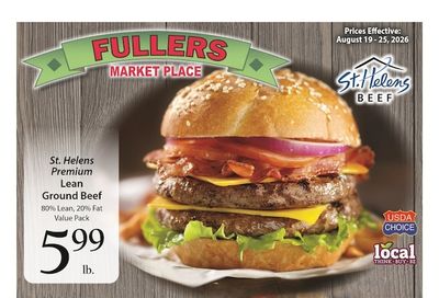 Fuller's Market Weekly Ad August 19 - 25, 2026