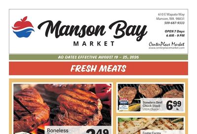 Manson Bay Market Weekly Ad August 19 - 25, 2026