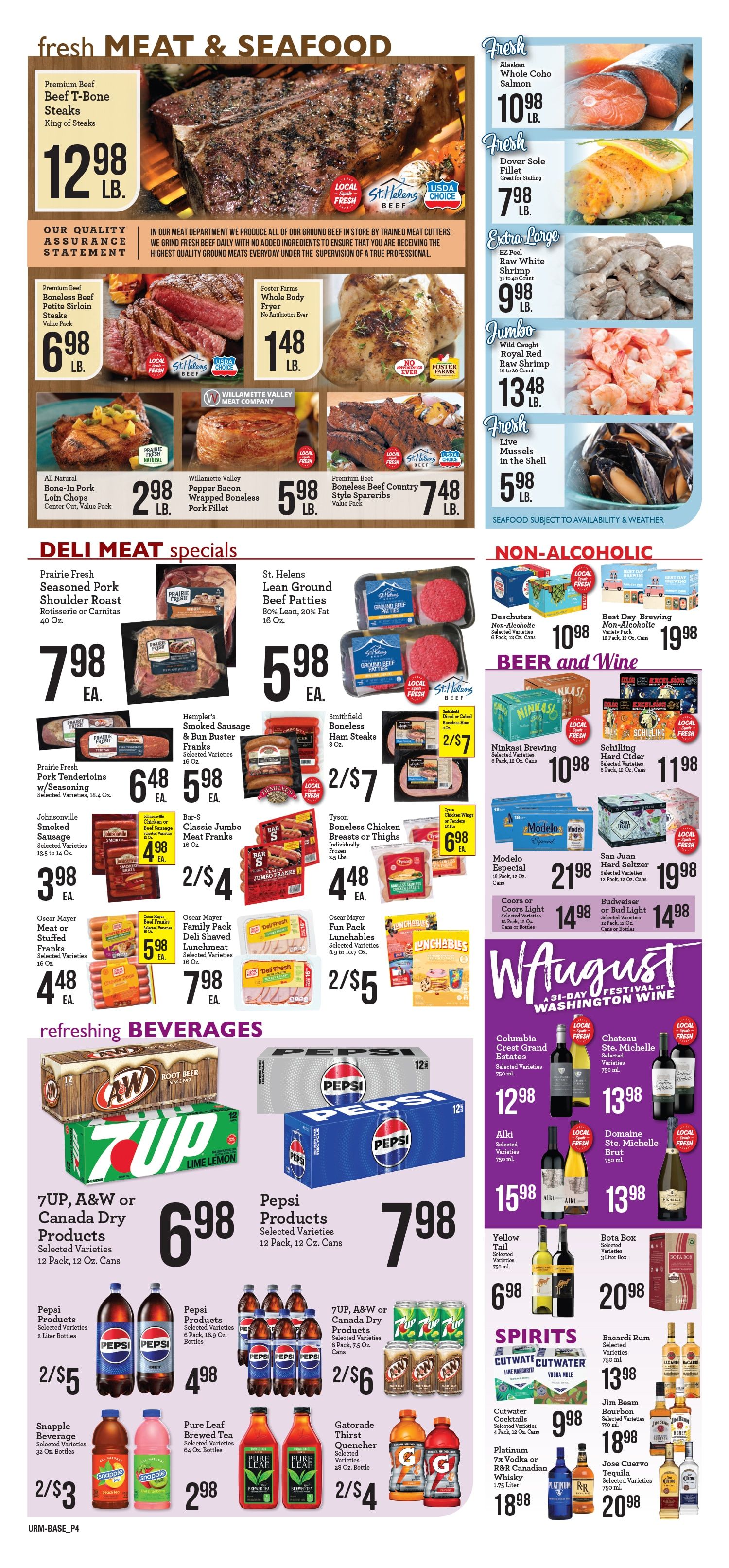 Ralph's and Poulsbo Red Apple Markets Weekly Ad August 19 - 25, 2026