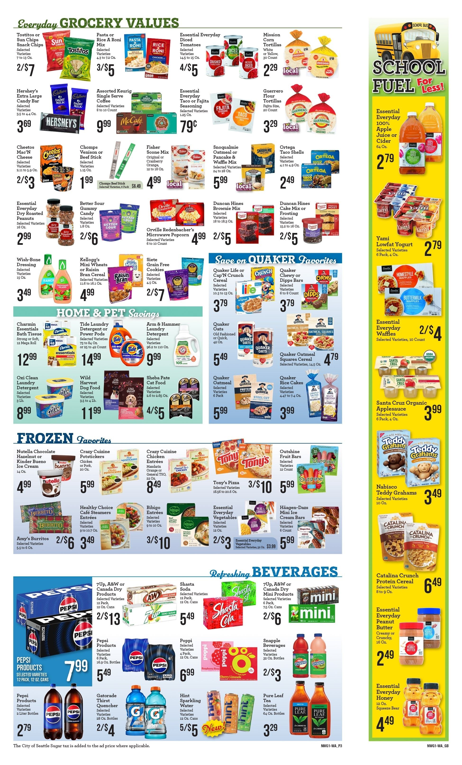 Granite Falls IGA Weekly Ad August 19 - 25, 2026