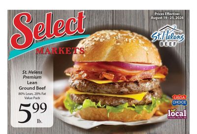 Okie's Select Market Weekly Ad August 19 - 25, 2026