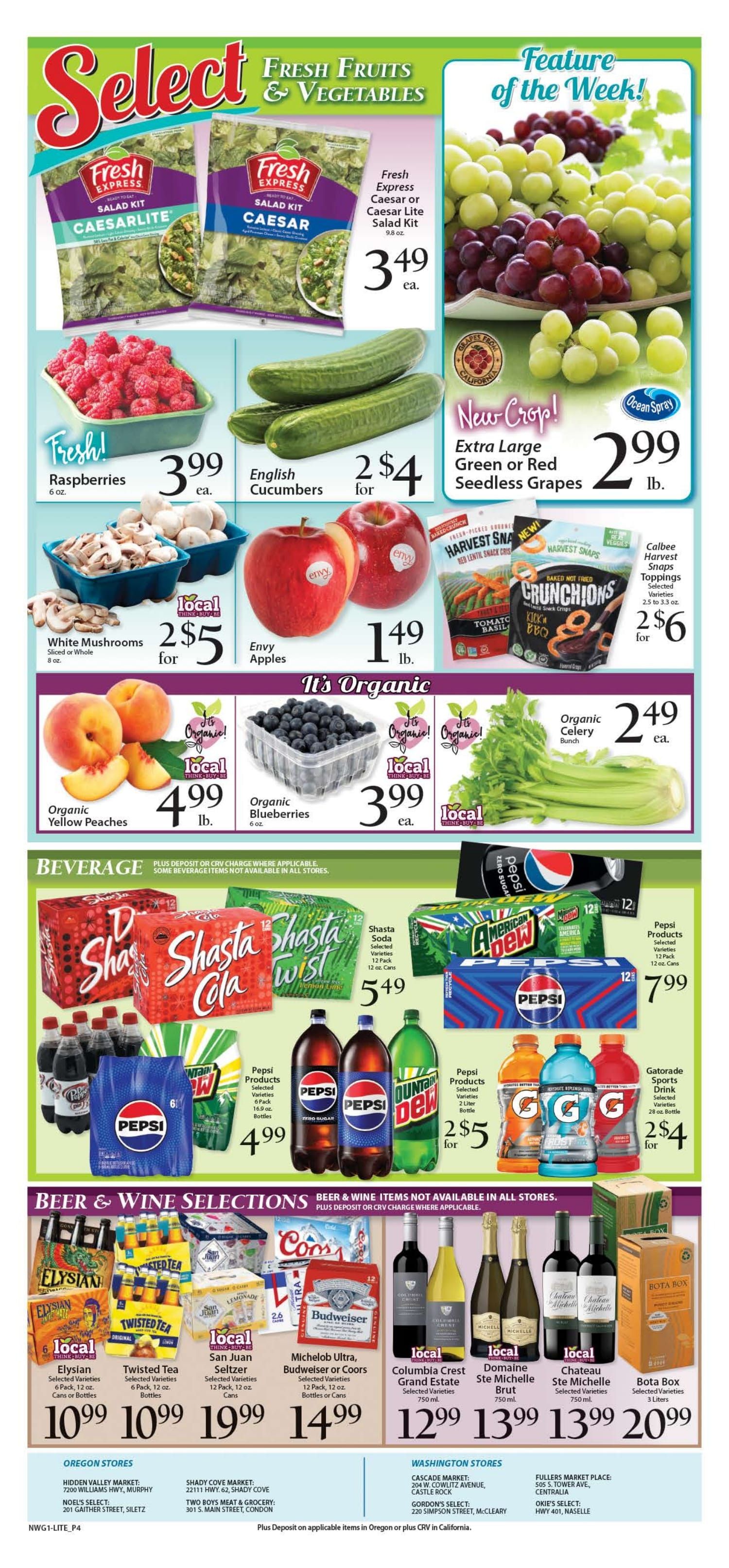 Okie's Select Market Weekly Ad August 19 - 25, 2026