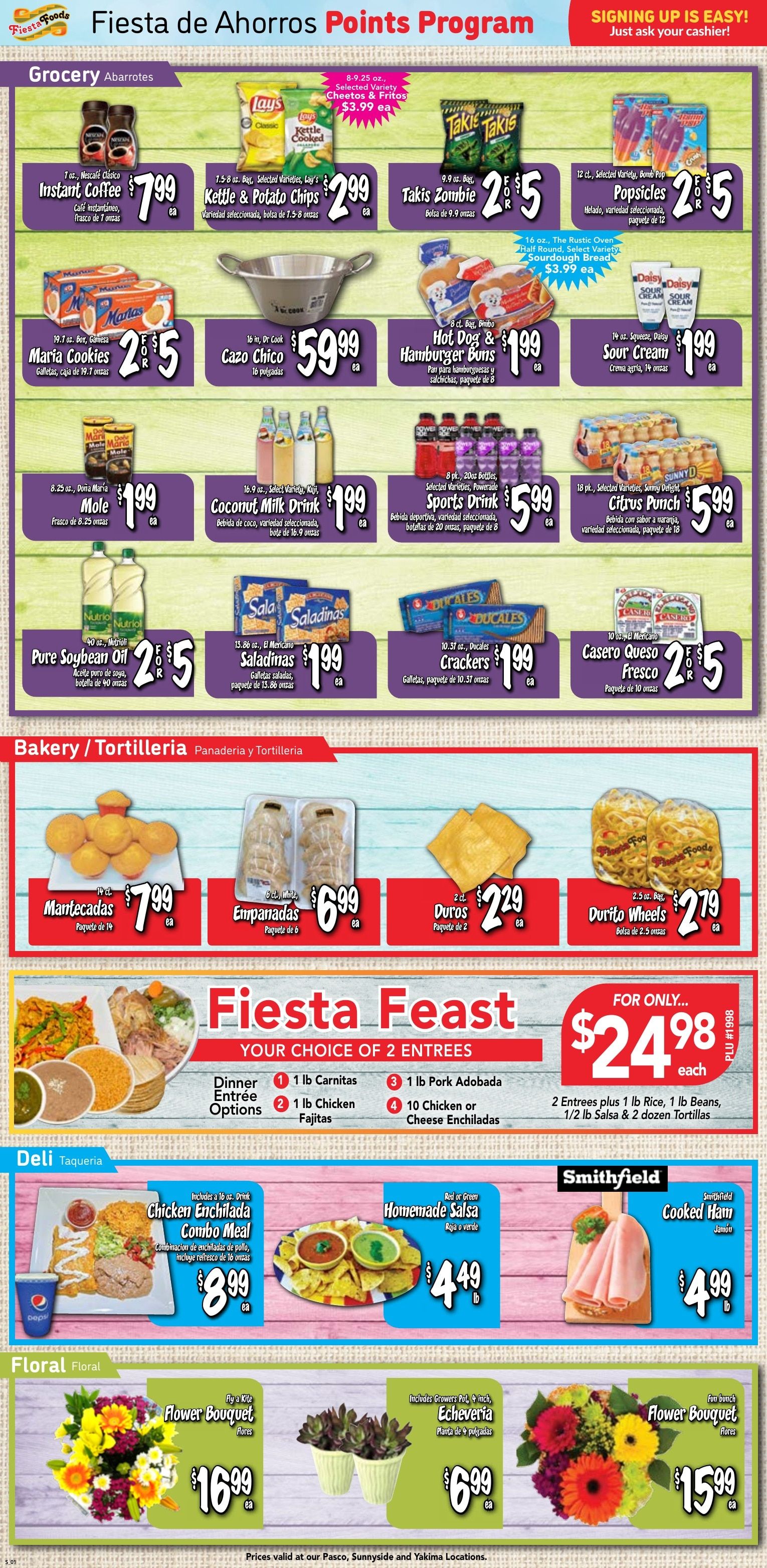 Fiesta Foods SuperMarkets Weekly Ad August 19 - 25, 2026