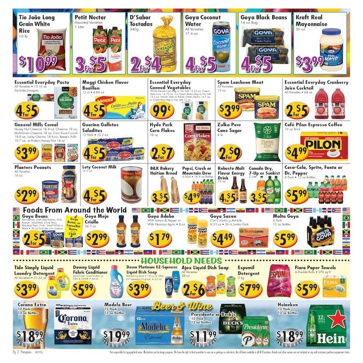 Ideal Food Basket (Pompano Beach, FL) Weekly Ad August 26 - September 1, 2026