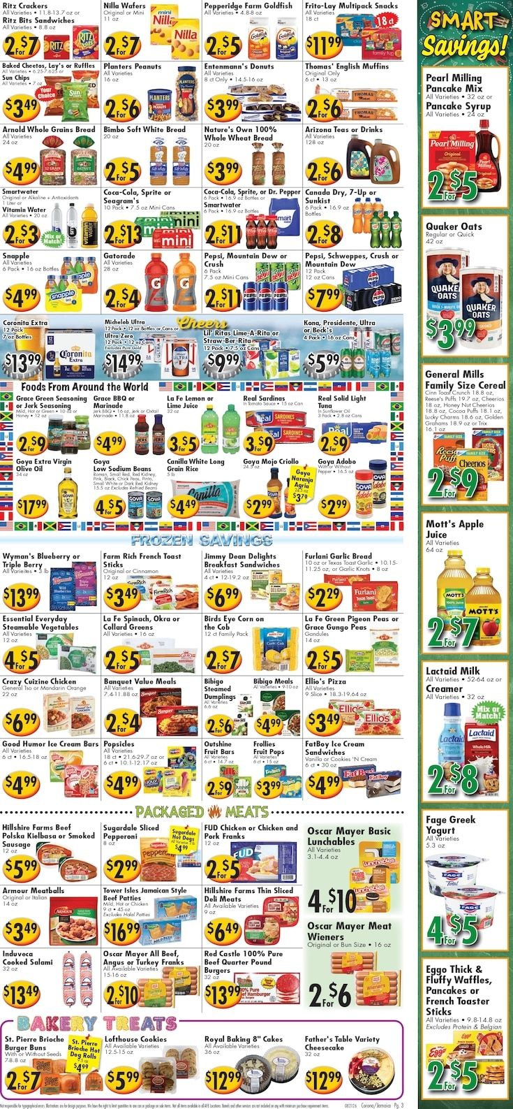 Ideal Food Basket (Corona and Jamaica, NY) Weekly Ad August 21 - 27, 2026