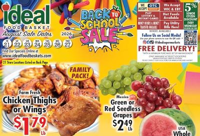 Ideal Food Basket (New Jersey, New York) Weekly Ad August 21 - 27, 2026
