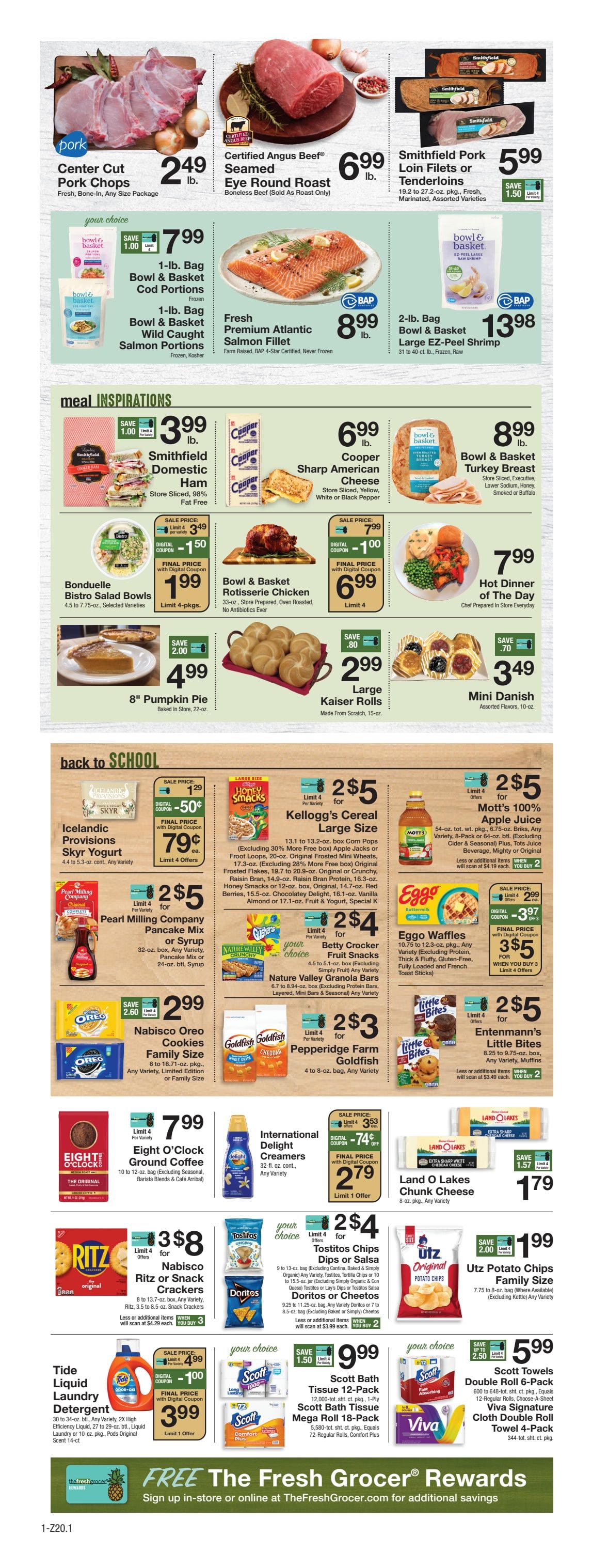 The Fresh Grocer (1880 Stefko Blvd, Bethlehem, PA) Weekly Ad August 21 - 27, 2026