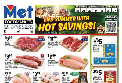 Met Foodmarkets (Middle Village, NY) Weekly Ad August 21 - 27, 2026