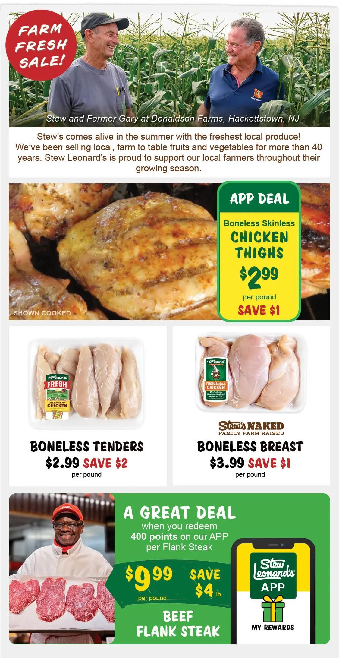 Stew Leonard's Weekly Ad August 19 - 25, 2026