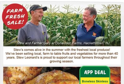 Stew Leonard's Weekly Ad August 19 - 25, 2026