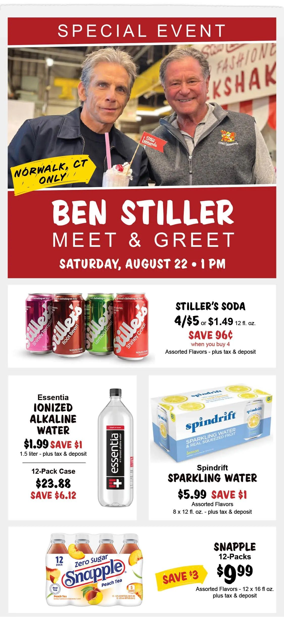 Stew Leonard's Weekly Ad August 19 - 25, 2026