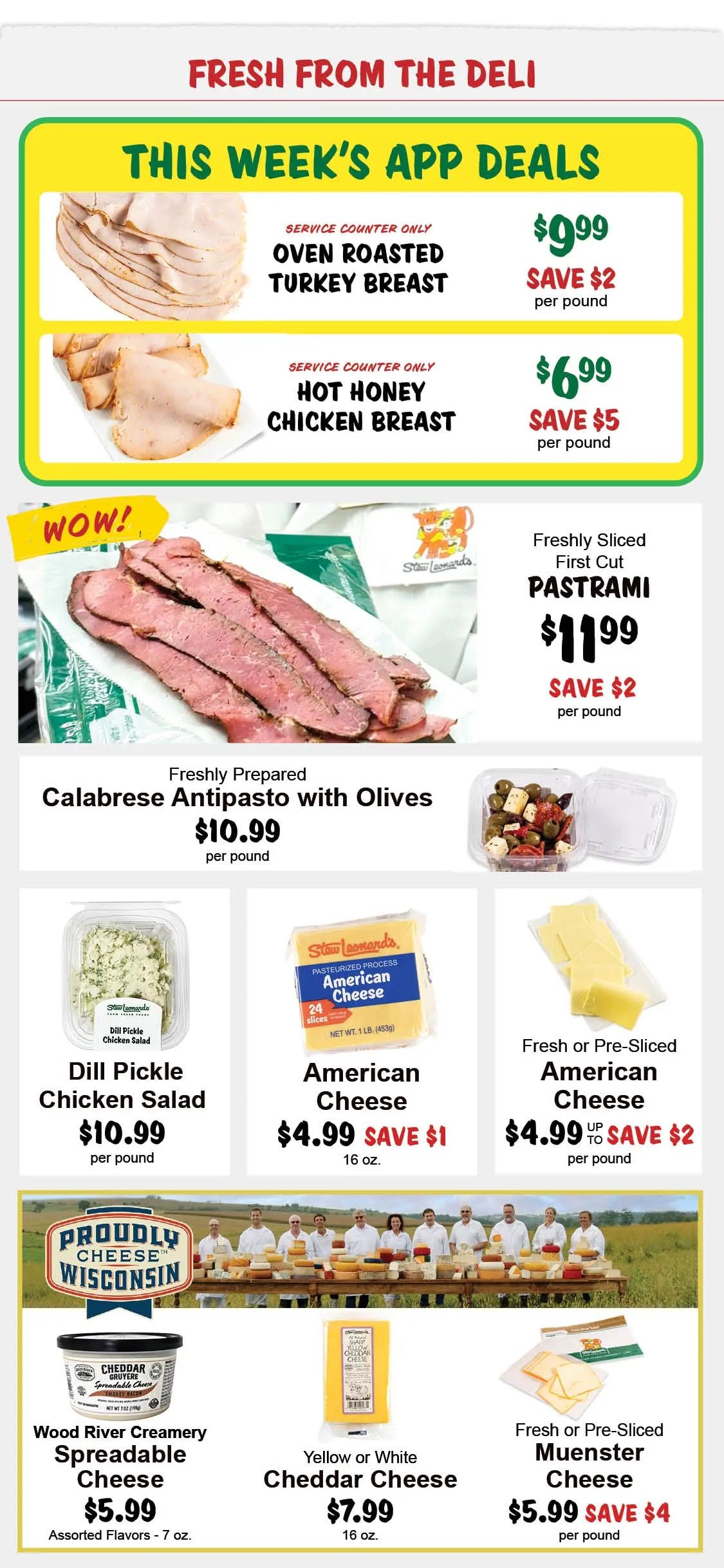 Stew Leonard's Weekly Ad August 19 - 25, 2026